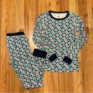 J CREW Girls Long Sleeve PJ Set